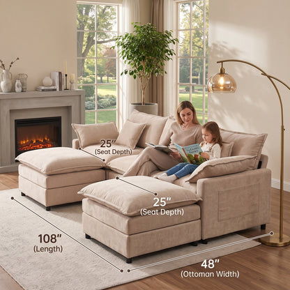 Laura's Original Cloud Couch